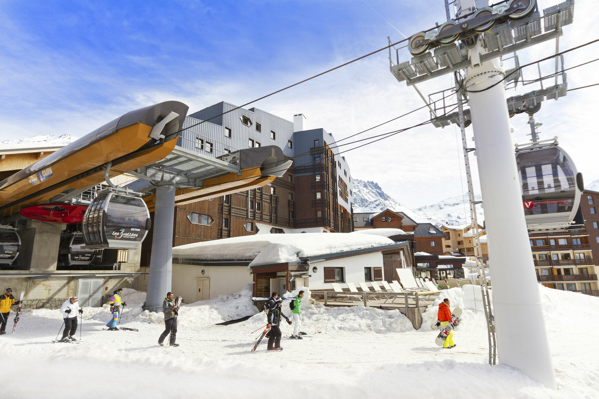 Hotel Club Mmv Les Arolles **** Val Thorens Exterior foto